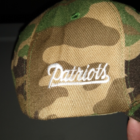 New England Patriots camouflage adjustable hat new without tags - Picture 5 of 5